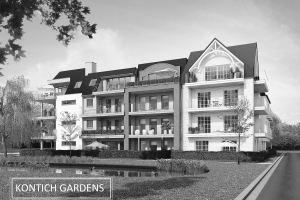 Aannemer F-Construct - Kontich Gardens - 160 appartementen